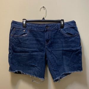 Navy Delia's jean shorts